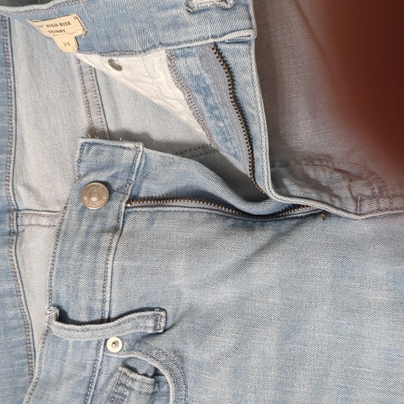 Madewell 10" Skinny High rise jeans - Picture 5 of 6